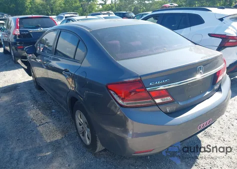 2015 Honda Civic Lx из США, поврежденный, VIN 19XFB2F50FE293207